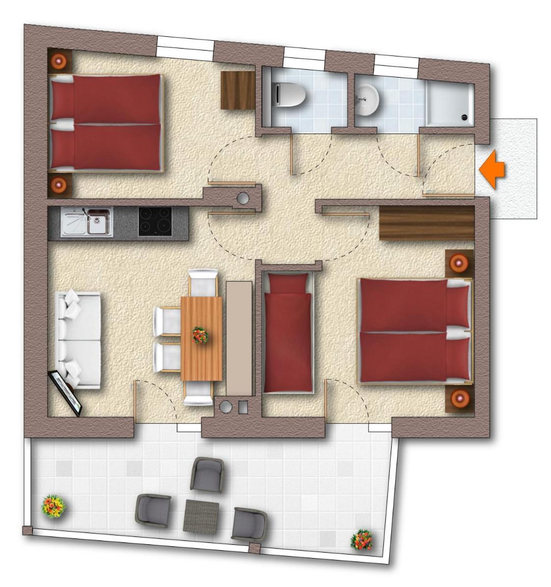 Appartements Laura Майрхофен Экстерьер фото